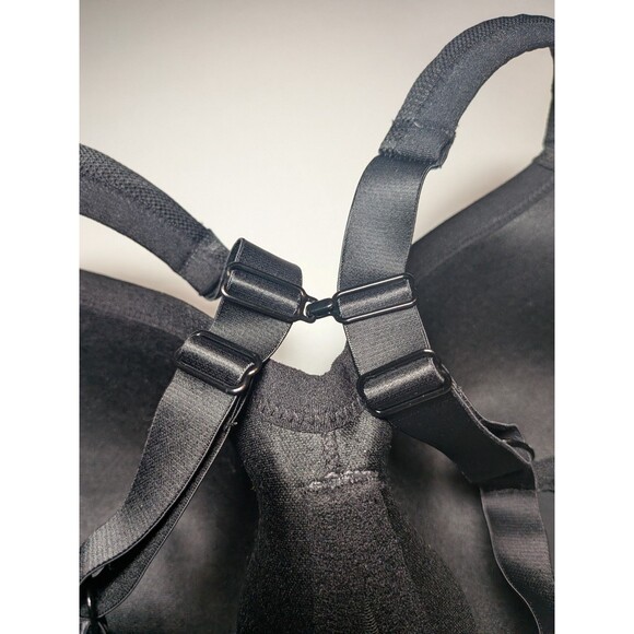 Torrid Active Plus 44DD Black Mid Impact Underwire Sports Bra Wide Band Adjust - Picture 9 of 12